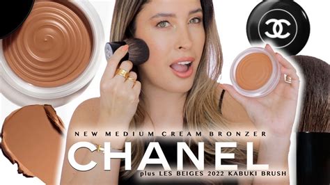 chanel bronzer medium|Chanel brush for bronzing cream.